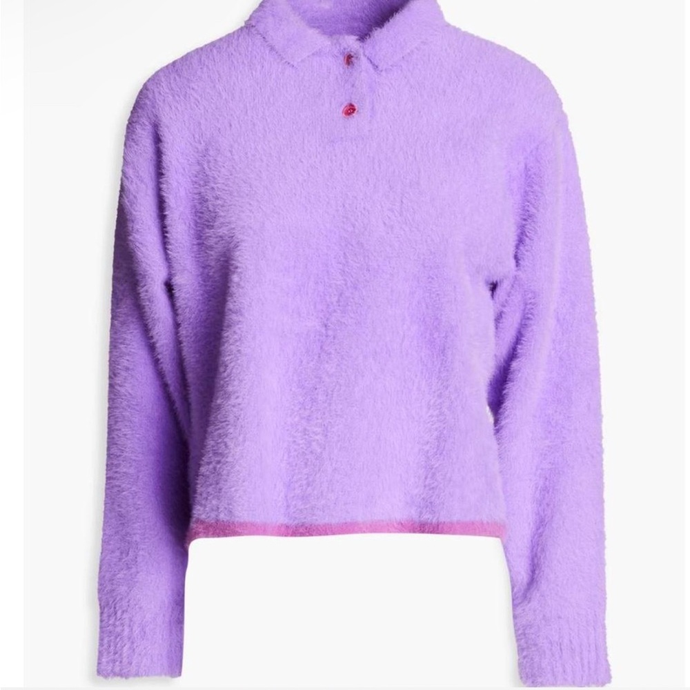 NWT Jacquemus Le Polo Neve in purple size 34 XS